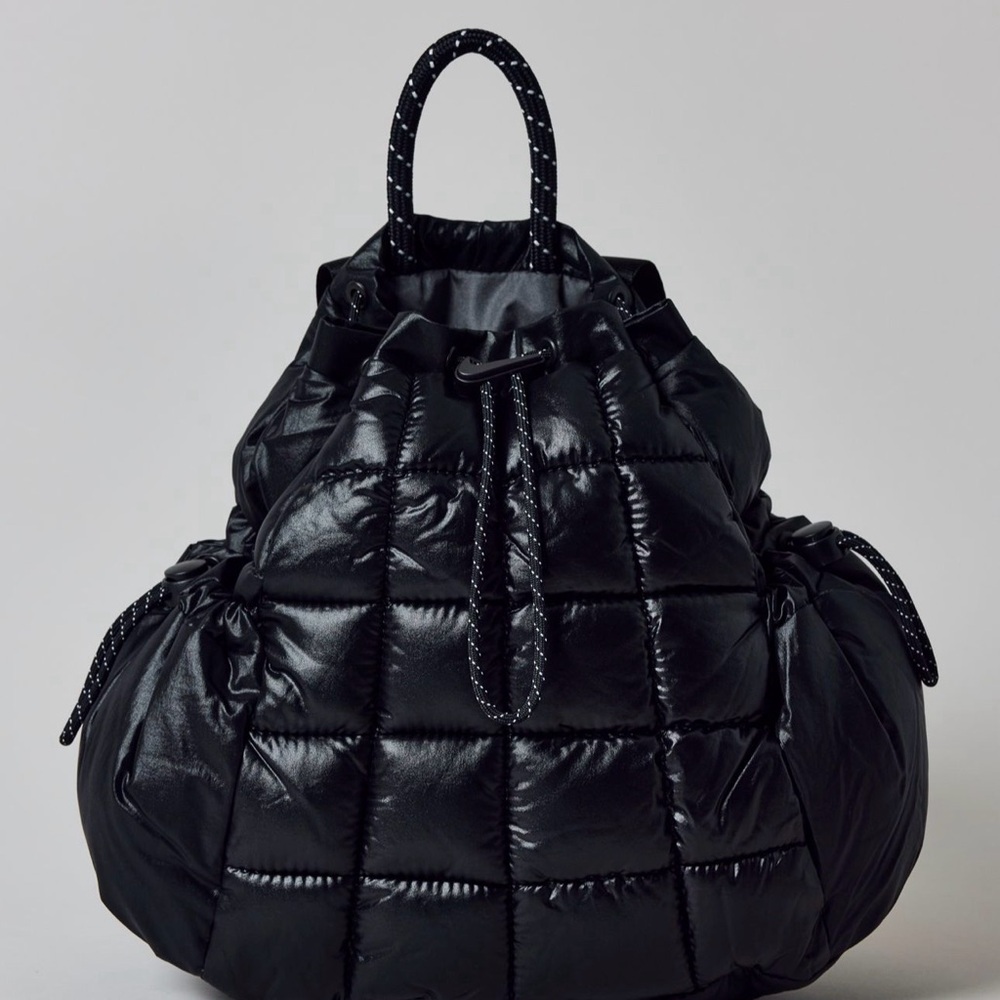 Nike Black Quilted Women's Mini Puffle Backpack